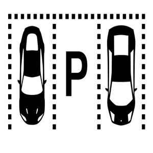 Parallel parking icon